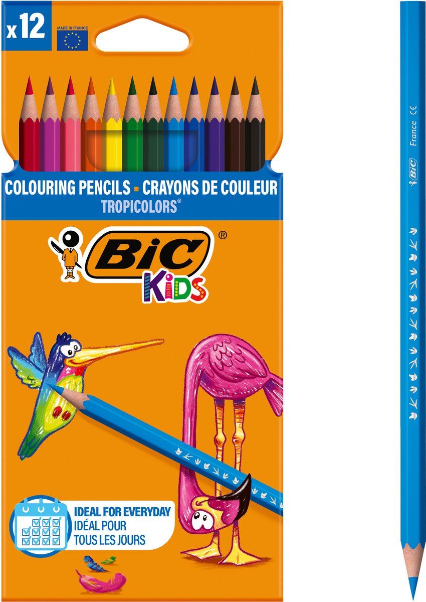 Bic Kids Tropicolors 12 kleurpotloden