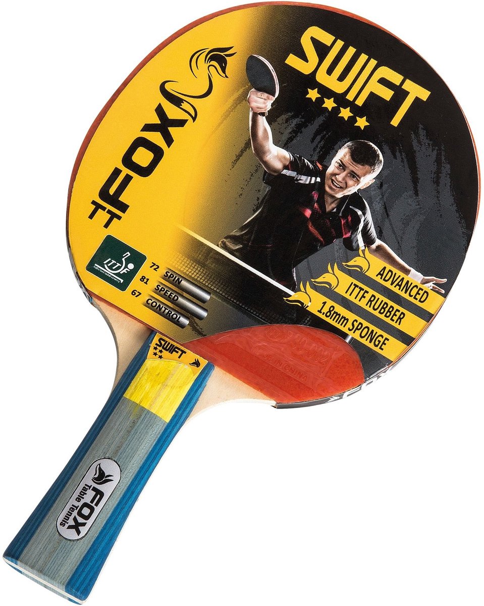 Fox TT Swift 4 Star Table Tennis Bat
