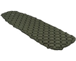 Highlander opblaasbare slaapmat NAP-PAK - R-waarde 1,5 - Groen