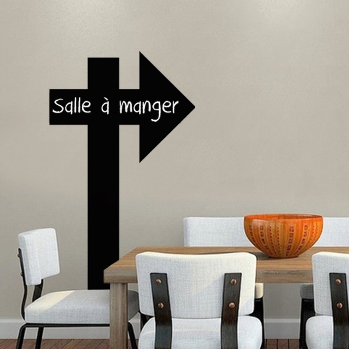 Ambiance Sticker Schoolbordsticker - uitwisbare zelfklevende muurstickers - Pijlontwerp - 175x95cm Multi color