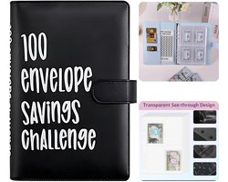 Home & Marker - Spaarmapje Geld - Spaarmap - Spaarpot - Geld Sparen - Money Planner - Zwart - BUDGETRA Home & Marker - Spaarmapje Geld - Spaarmap - Spaarpot - Geld Sparen - Money Planner - Zwart - BUDGETRA