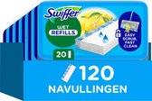 Swiffer Vochtige vloerdoekjes - dweil navullingen - Citrus Fresh - 6 x 20 stuks