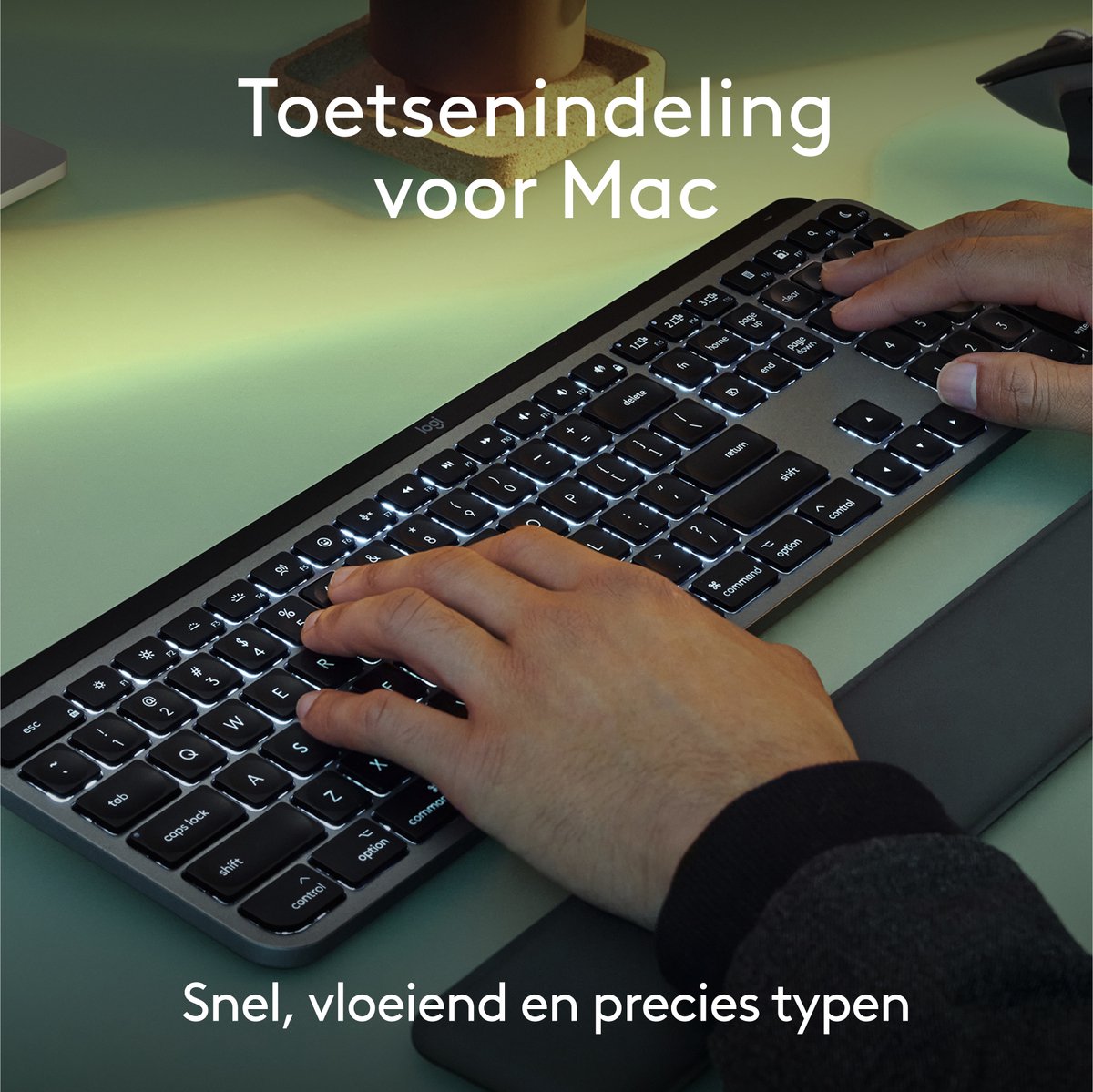 Logitech MX Keys S voor Mac - Toetsenbord thumbnail 3