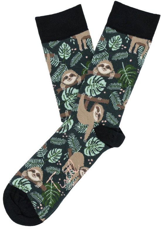 Tintl socks unisex sokken | Animal - Sloth (maat 36-40)