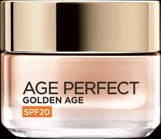 L'Oréal Paris Golden Age Age Perfect Versterkende Dagcrème met SPF 20 - 50 ml - Voor de Rijpe en Doffe Huid