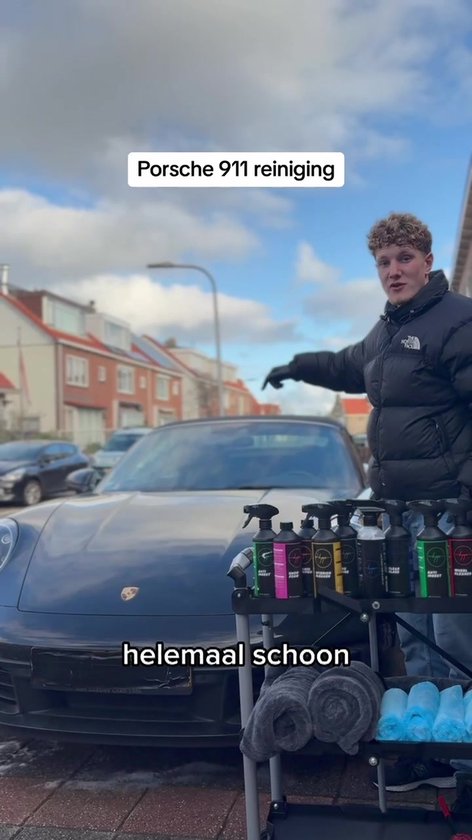 Car Care HPP Auto Was Set – Compleet Autoverzorgingspakket met Shampoo, Snow Foam, Velgenreiniger, Keramische Coating, Velgenborstel en Microvezel droogdoek – Perfect voor Grondige Auto Cleaning