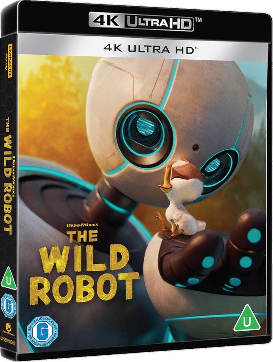 The Wild Robot - 4K Ultra HD - Animated sci-fi adventure - Import | bol