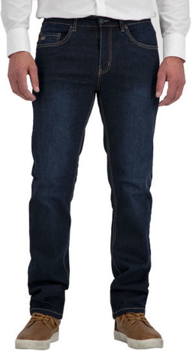 247 Palm S05 Modern fit, dark blue stretch denim, W29-L32