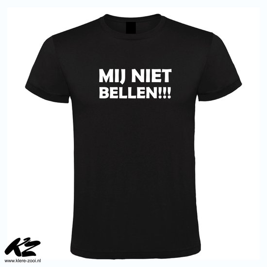 Ne m'appelle pas - T-shirt unisexe - M - Zwart