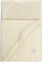 Courier Atelier Fluffy Sjaal Symbol Vanilla White - Sjaals - Sjaal Dames - Sjaal Heren - Sjaal Dames Winter - Ultra Zacht - Sjaal heren Winter - Sjaal Mannen
