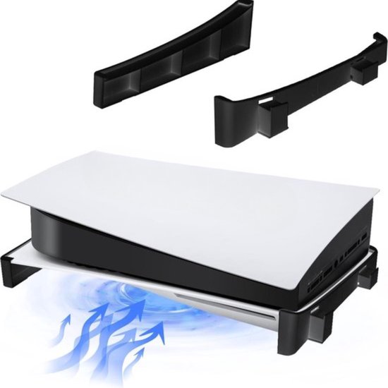 Monzlteck DP-05 Desk Stand for PS5/PS5 Slim, Stealth Stand Compatible with Playstation 5 Disk and Digital Console, Digital Edition, Space Saving Monzlteck DP-05 Desk Stand for PS5/PS5 Slim, Stealth Stand Compatible with Playstation 5 Disk and Digital Console, Digital Edition, Space Saving