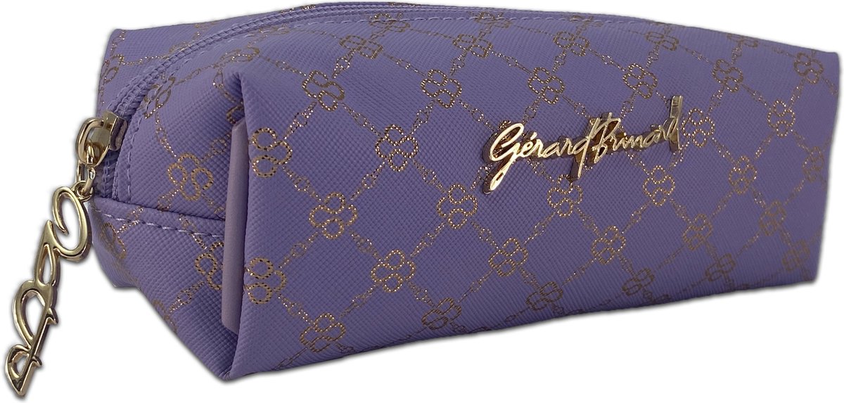 Gérard Brinard - Blush Make-up Tasje Paars (of Roze) - Reistas - Beauty case - Cosmetica tas - Make-up Organizer - Skincare Organizer - Reis Toilettas - Multifunctionele Make-up Tasje - Case Tool – Sauna - vakantie