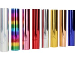 Crafts&Co - Heat Active Foil voor de Heat Active Pen - 8-pack Compleet