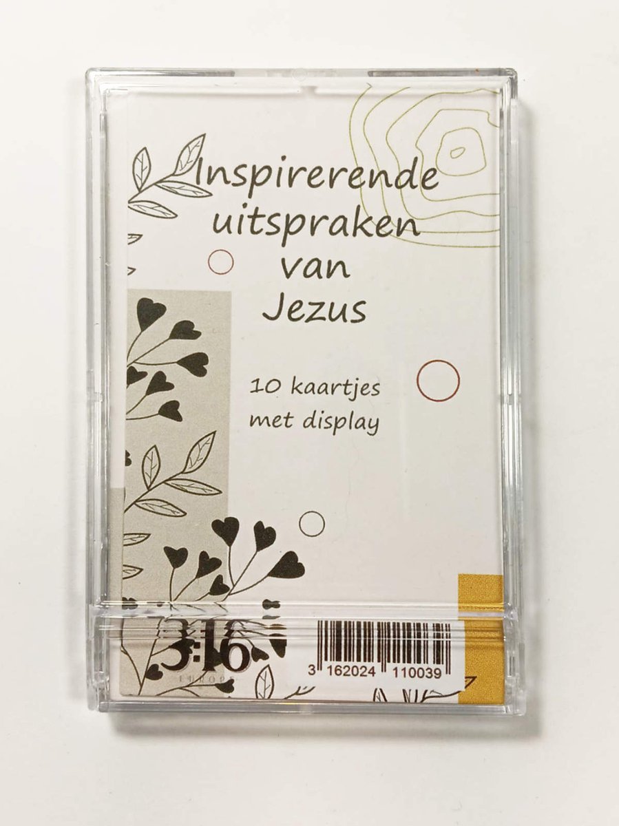 10 Inspirerende uitspraken van Jezus kaartjes