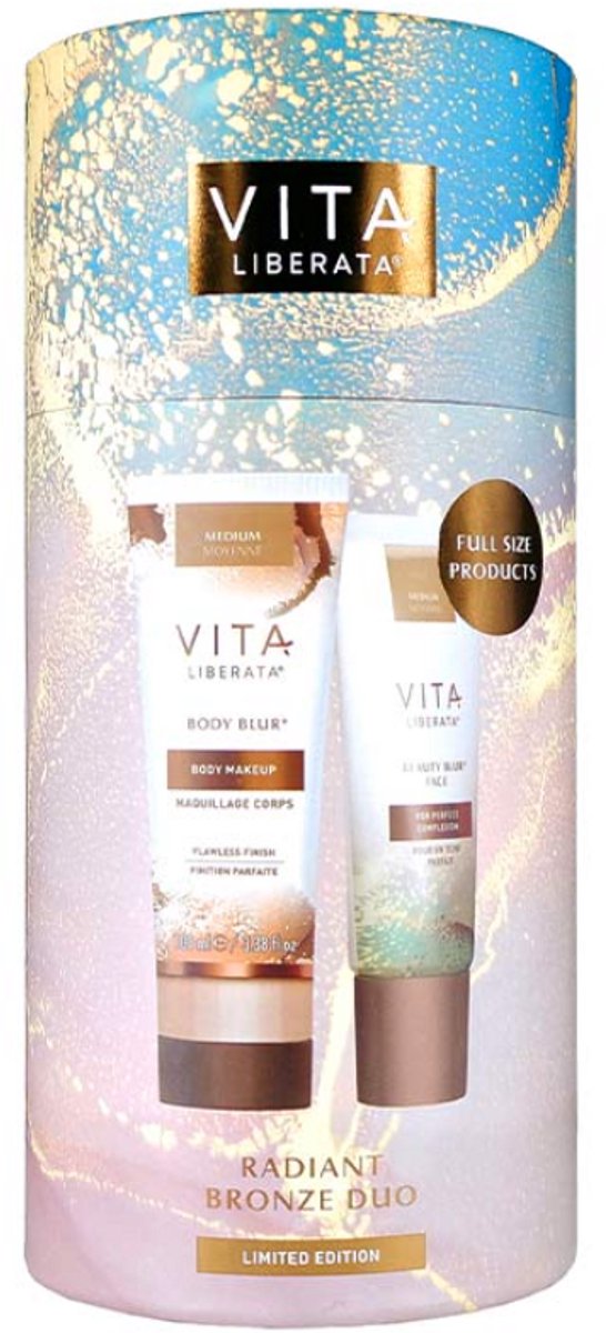 VITA Liberata - Radiant Bronze Duo - Body and face blur - tanning