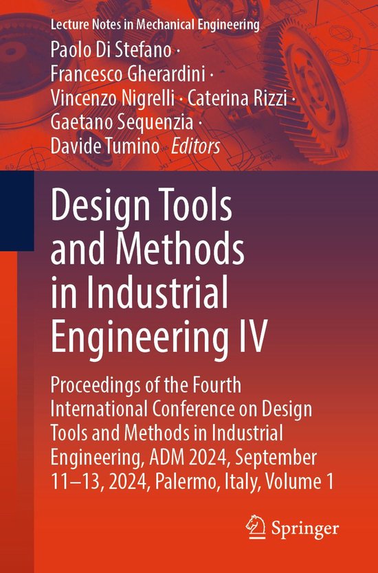 Lecture Notes in Mechanical Engineering - Design Tools and M ... - cover