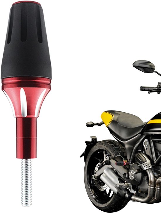 Motor Valbeugel Motorbeschermer Universele Motorfiets Valbescherming Motorfiets Scooter Band Crash Beschermer Wielband Slider Moto Accessoires Buitenkant Motorstator Beschermend (Color : Yellow
