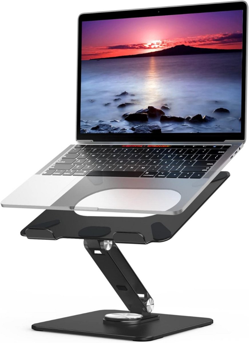 VELTRR® Laptop Standaard - Laptop Stand - Verhoging - Zwart