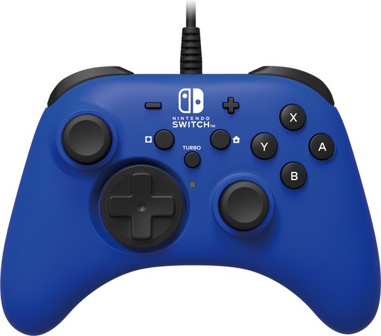 Hori Wired Controller - Blue (Nintendo Switch)