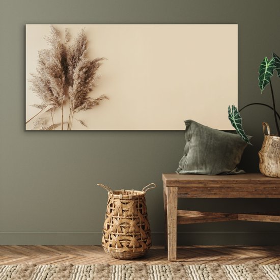 Tableau aluminium 120x60 cm - Décoration murale métal - Grain - Pastel - Nature - Décoration murale métal salon - Décoration industrielle - Photo sur dibond - Accessoires industriels chambre