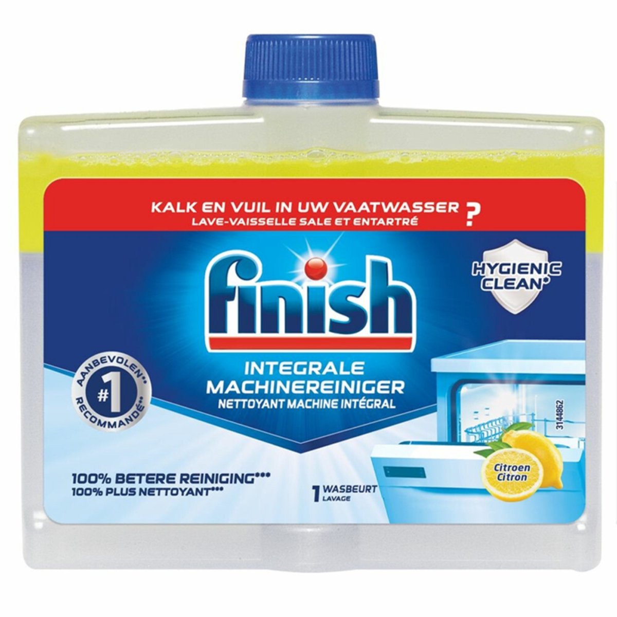 Finish Vaatwasmachine Reiniger - Citroen - 250 ml