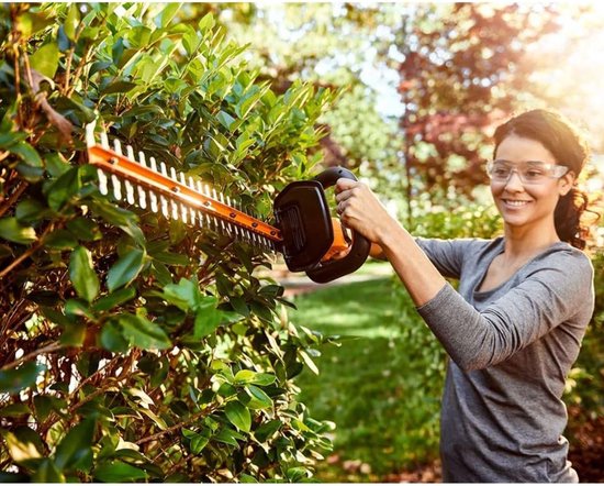 DailySupplies® Mini Kettingzaag - Electrisch - Snoeizaag - Telescopische Heggenschaar - Voor Makita Accu - Zwart en Oranje van Merkloos	 — afbeelding 4