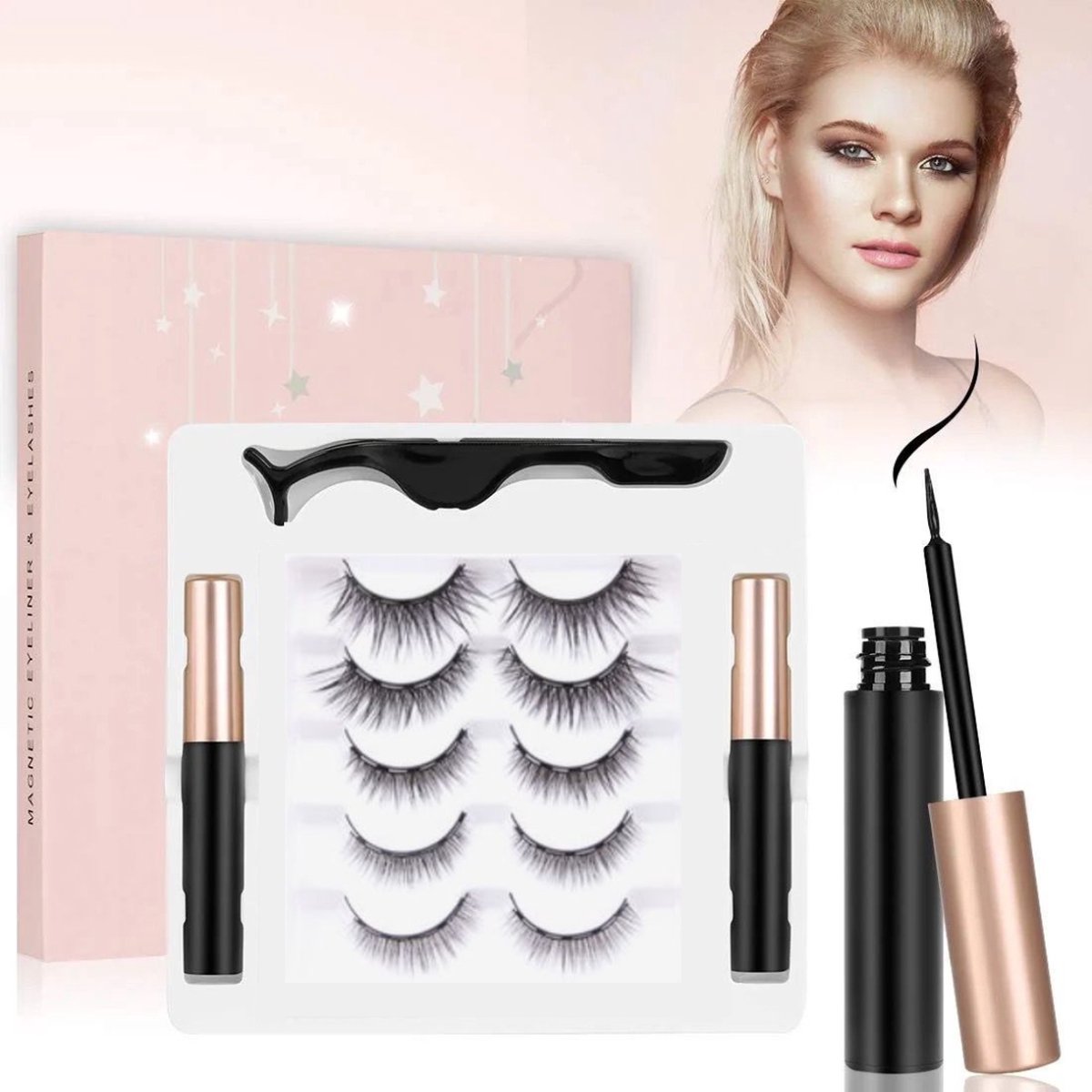 Goedkoopste Wimpers - Wimperextensions - Magnetische Wimpers - Lashes - Nep Wimpers