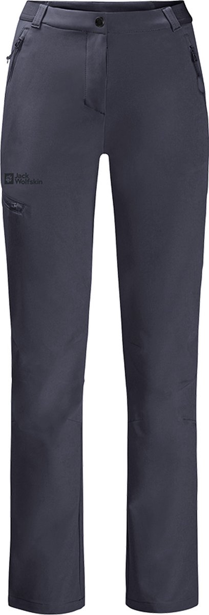Jack Wolfskin GEIGELSTEIN PANTS W Heren Outdoorbroek graphite Zilver