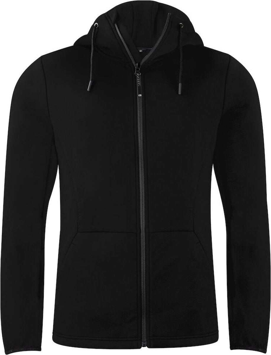 Cutter & Buck Pemberton Hood FZ Heren 358418 - Zwart - L