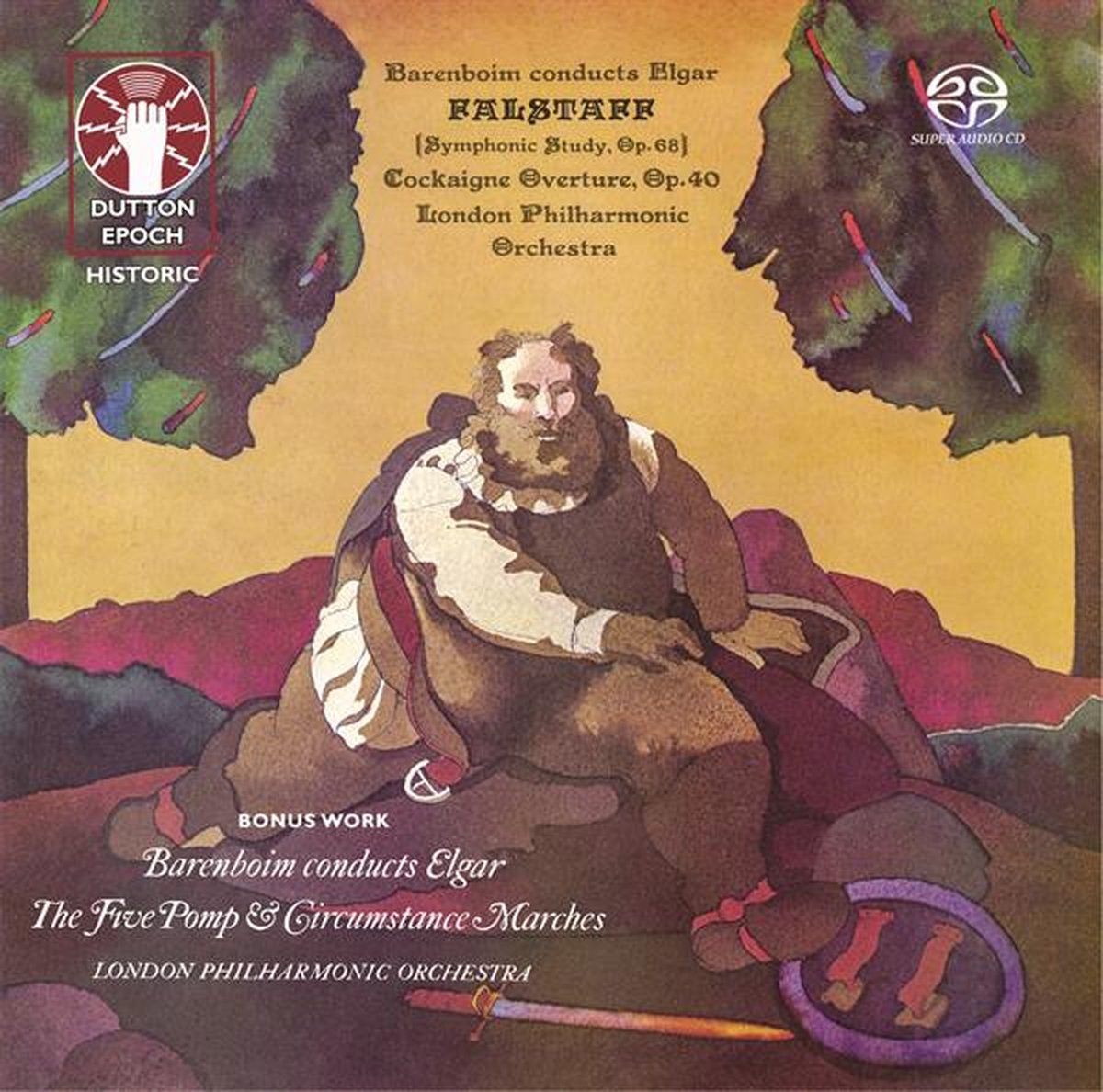Barenboim, Daniel & London Philharmonic Orchestra - Barenboim Conducts Elgar: Falstaff | Pomp And Circumstance Marches | Cockaigne Overture (CD)