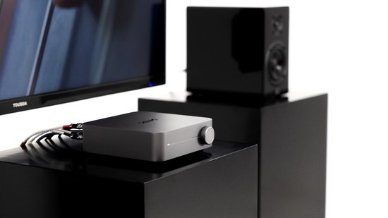 WiiM Amp krachtige Stereo versterker - Zilver van WiiM. — afbeelding 2