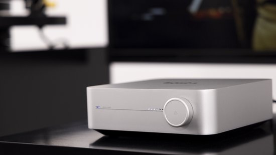 WiiM Amp krachtige Stereo versterker - Zilver van WiiM. — afbeelding 3