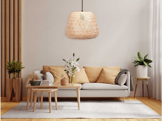 Lampe suspendue Toolight App1338-1Cp Beige 24,5 x 31 x 24,5 cm