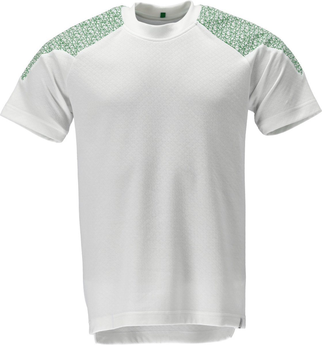 Mascot Food & Care T-shirt, met korte mouwen 20082-933 - wit/helder groen - 2XL