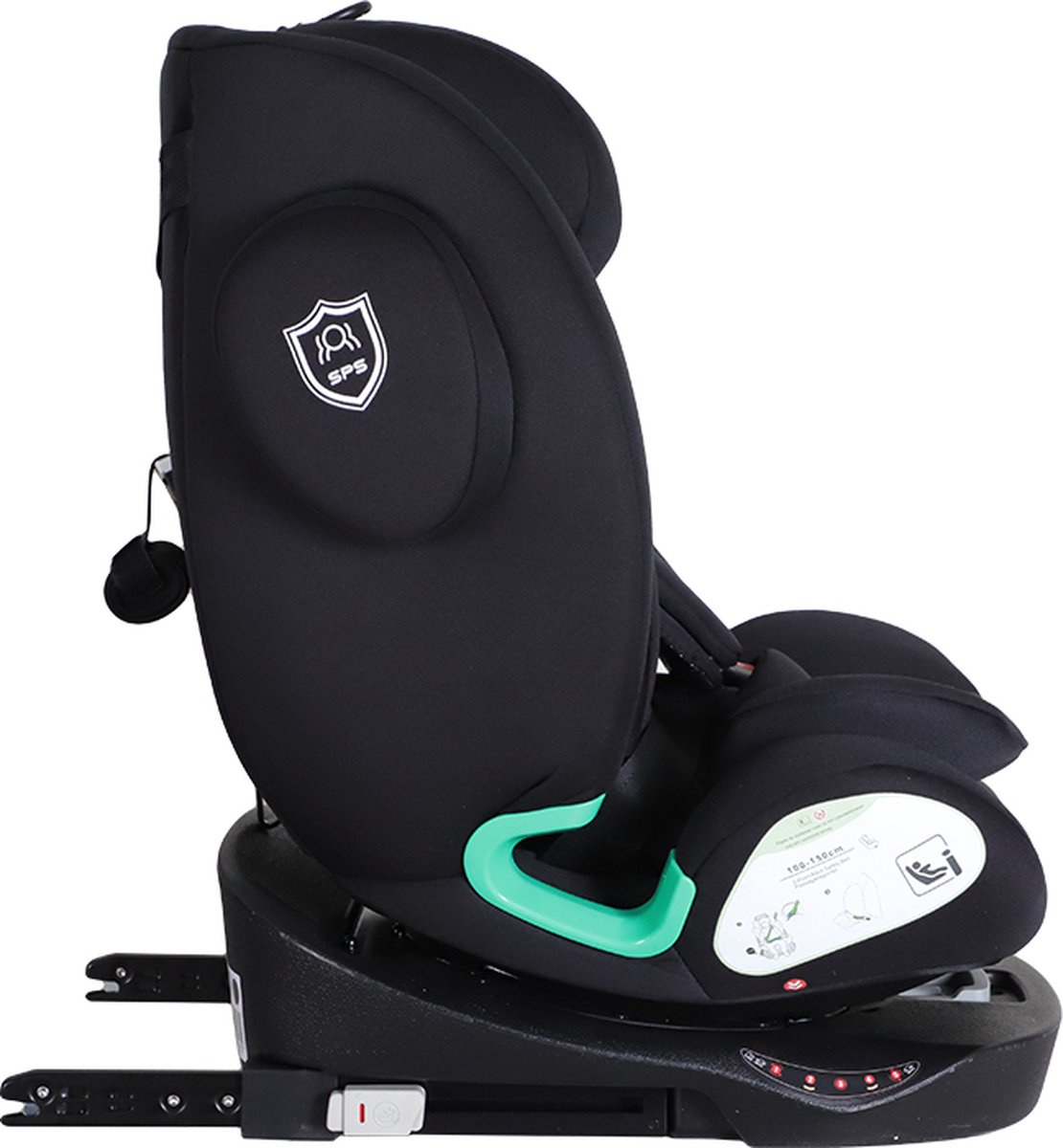Bebies First Executive Autostoel 360° Draaibaar met Isofix – i-Size – Baby & Kind 0-12 Jaar (40-150 cm) – Zwart – foto 8