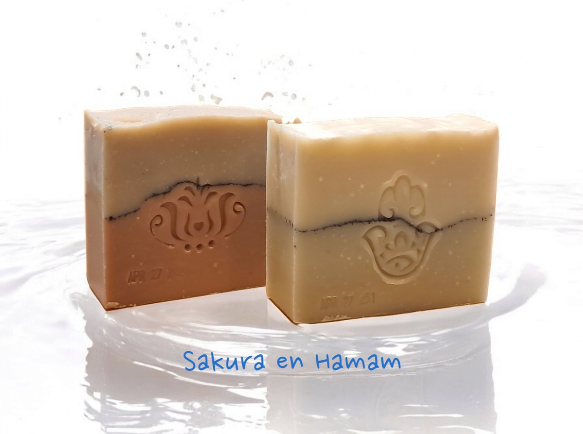 Bodyzeep- Hamam- Oosterse geur-Valentijn- zeepset- Sakura