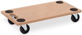 BRASQ Meubelroller - 200 KG - Met Zwenkwielen - Transporthulp - Meubelhondje - Transportroller - Meubeltransporter - Meubelverplaatser
