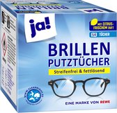 Vochtige Brillendoekjes - Brillendoekjes - Duitse Kwaliteit - Brilpoetsdoekjes - 54 Stuks - Wegwerp Doekjes - Bril Schoonmaken - Brildoek - Hoge Kwaliteit - Microvezel Brillen Doekjes - met Citrus - Leesbril - Zonnebril - Zonnebrildoekjes