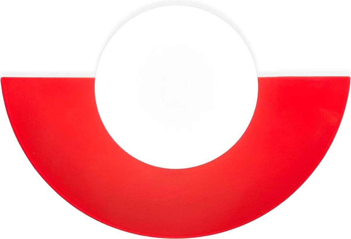 Bamyum Wandlamp Metalen Wandlamp Interieur, Wandlamp Groot, Rood Kroonluchter