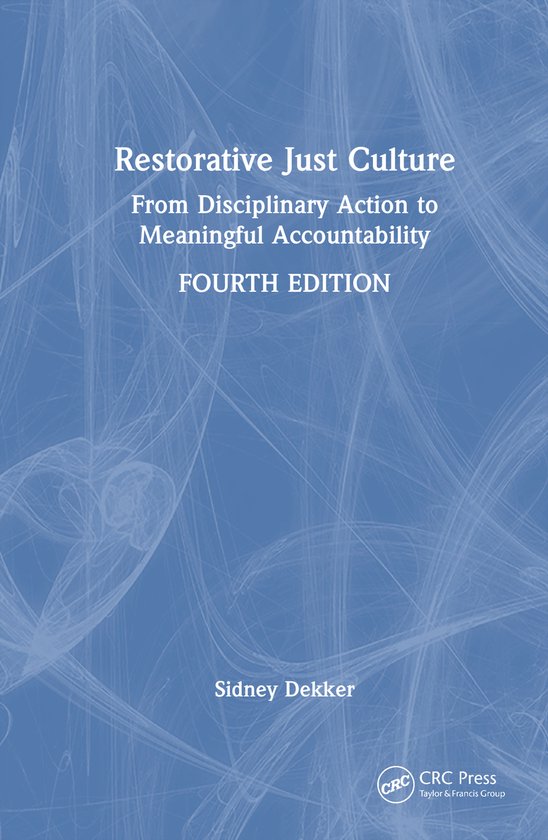 Restorative Just Culture - cover