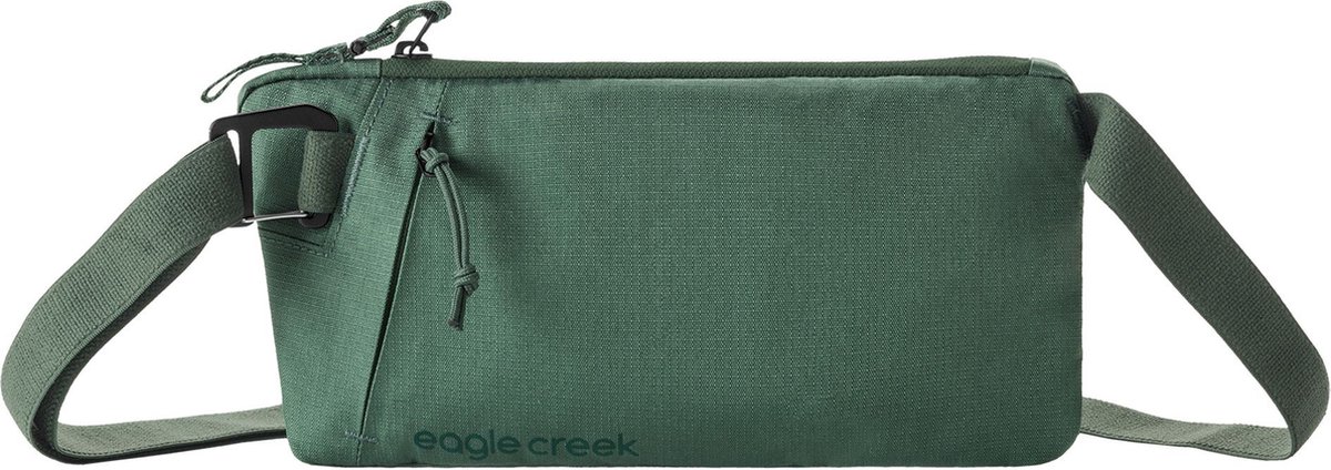 eagle creek Gordeltas Schoudertas Stash RFID Sling Bag Grass Green Donkergroen