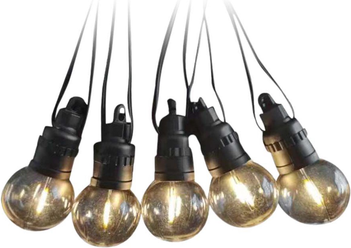V-TAC VT-70512 Solar String Light - IP44 - 0,5W- 300 Lumen - 3000K - 12m
