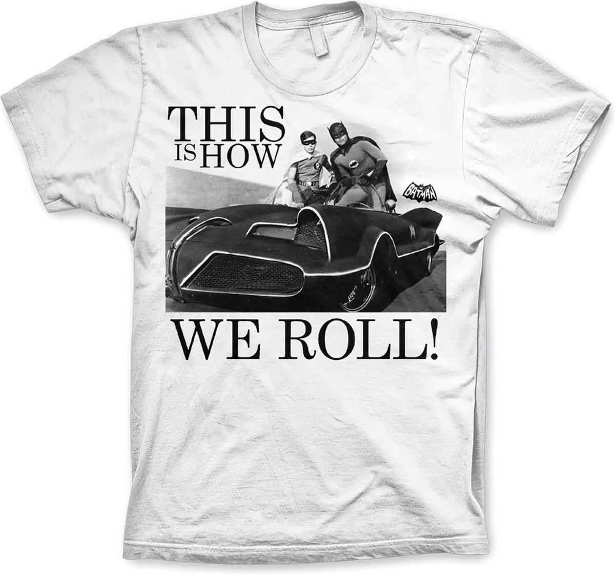 DC Comics Batman Heren Tshirt -S- This Is How We Roll Wit