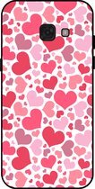Coque Smartphonica pour Samsung Galaxy A5 2017 avec motif Hartjes - Coque arrière en TPU Design cœurs - Coque Kinder Design Hartjes pour Samsung Galaxy A5 2017