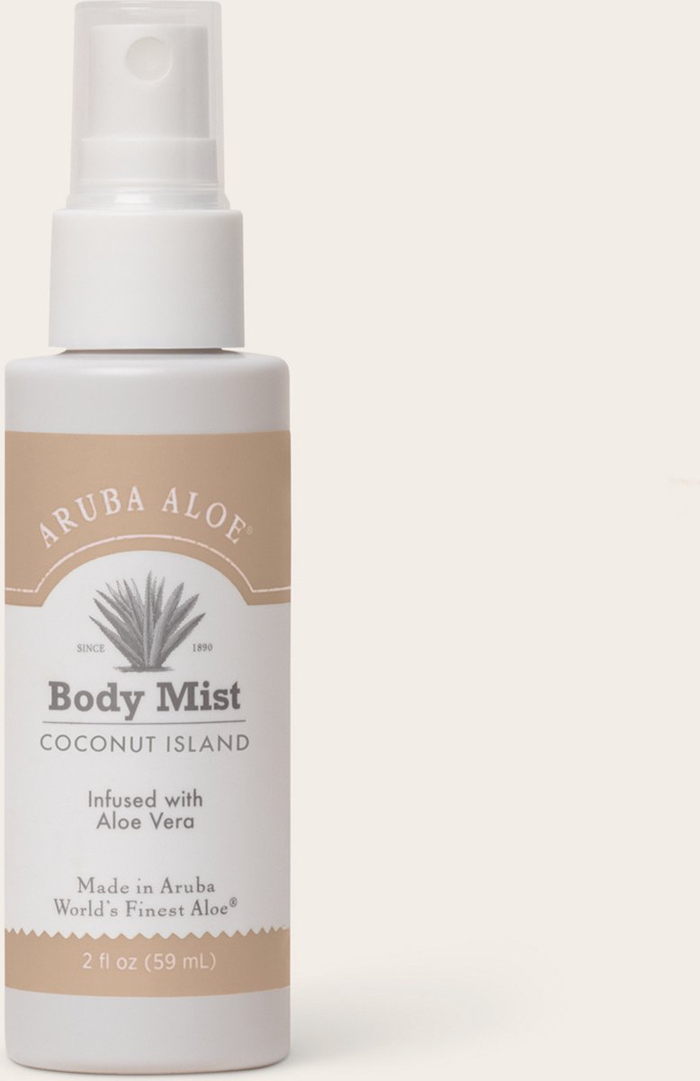Aruba Aloe Body Mist Coconut Island | Parabeenvrije formule | 59 ml
