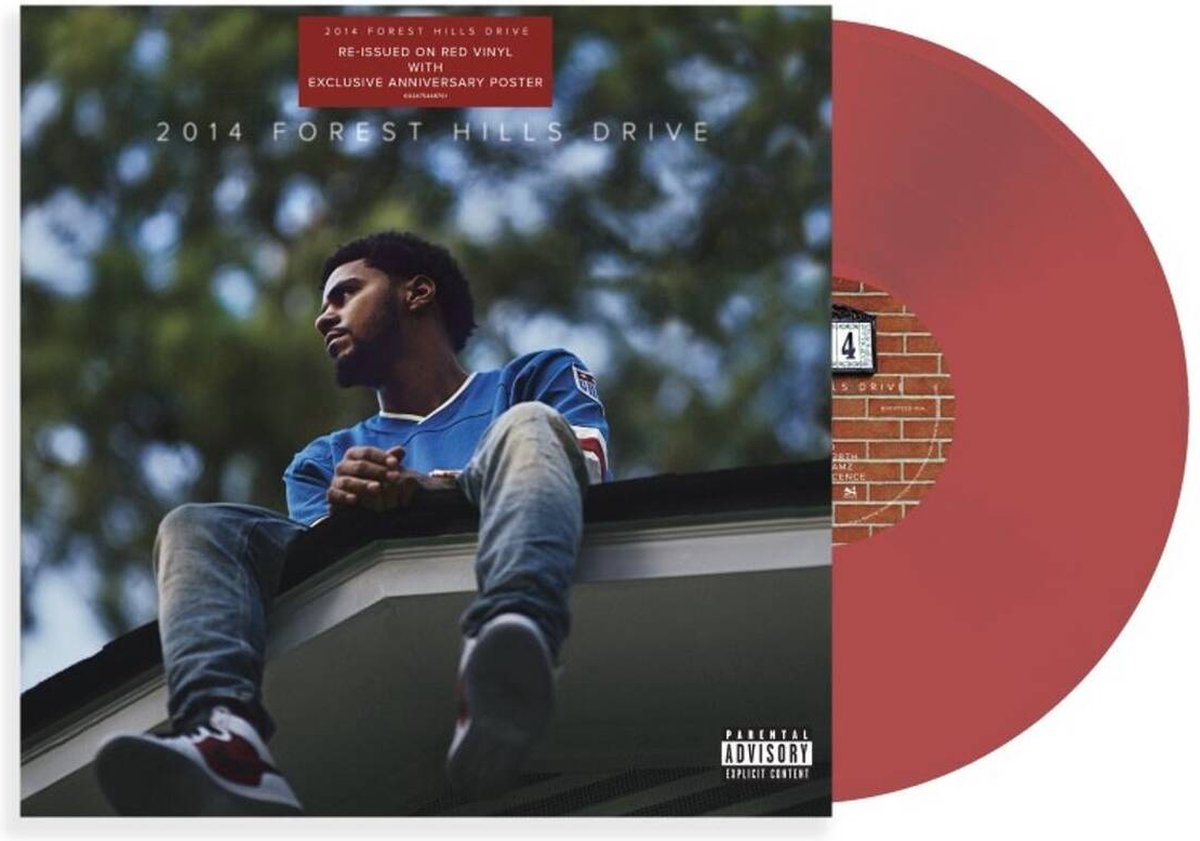 J. Cole - 2014 Forest Hills Drive (Red Coloured 2LP)