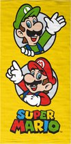 Bol.com Super Mario & Luigi - strandlaken - sneldrogend microvezel - 140x70cm aanbieding