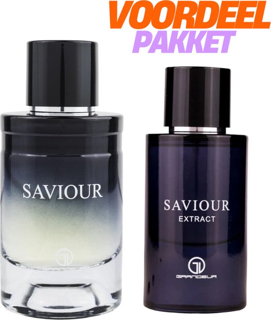 GRANDEUR SAVIOUR Eau De Parfum 100ml + 60ml EXTRACT Valentine, Vaderdag, Herenparfum, Valentijn, parfum voor heren, parfum heren, parfum mannen, valentijn cadeautje voor hem, valentijnsdag voor mannen