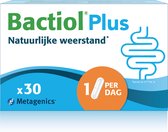 Bactiol Plus Probiotica - 30 capsules - Glutenvrij, Lactosevrij, Sojavrij – Geschikt voor Vegetariërs, voor Borstvoeding en bij Zwangerschap - Ondersteunt de Darmflora en het Immuunsysteem