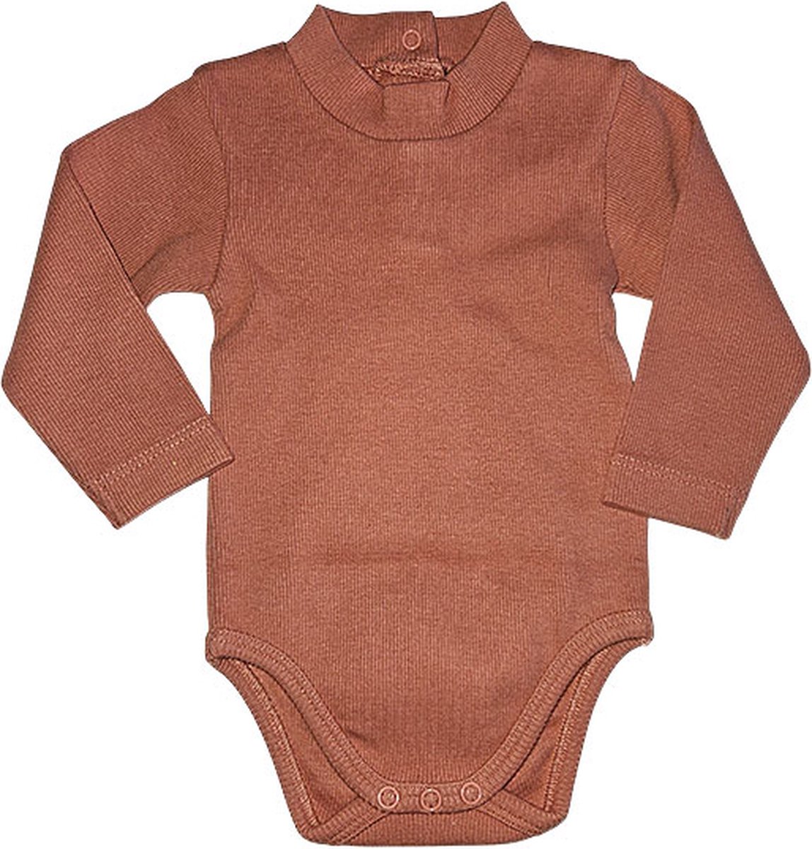 MXM Baby Romper- Turtleneck- Roze- Katoen- Lange mouwen- Maat 80
